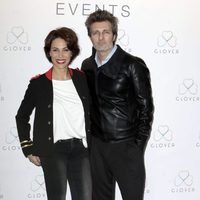 Nerea Garmendia y Jesús Olmedo en la presentación de Clover