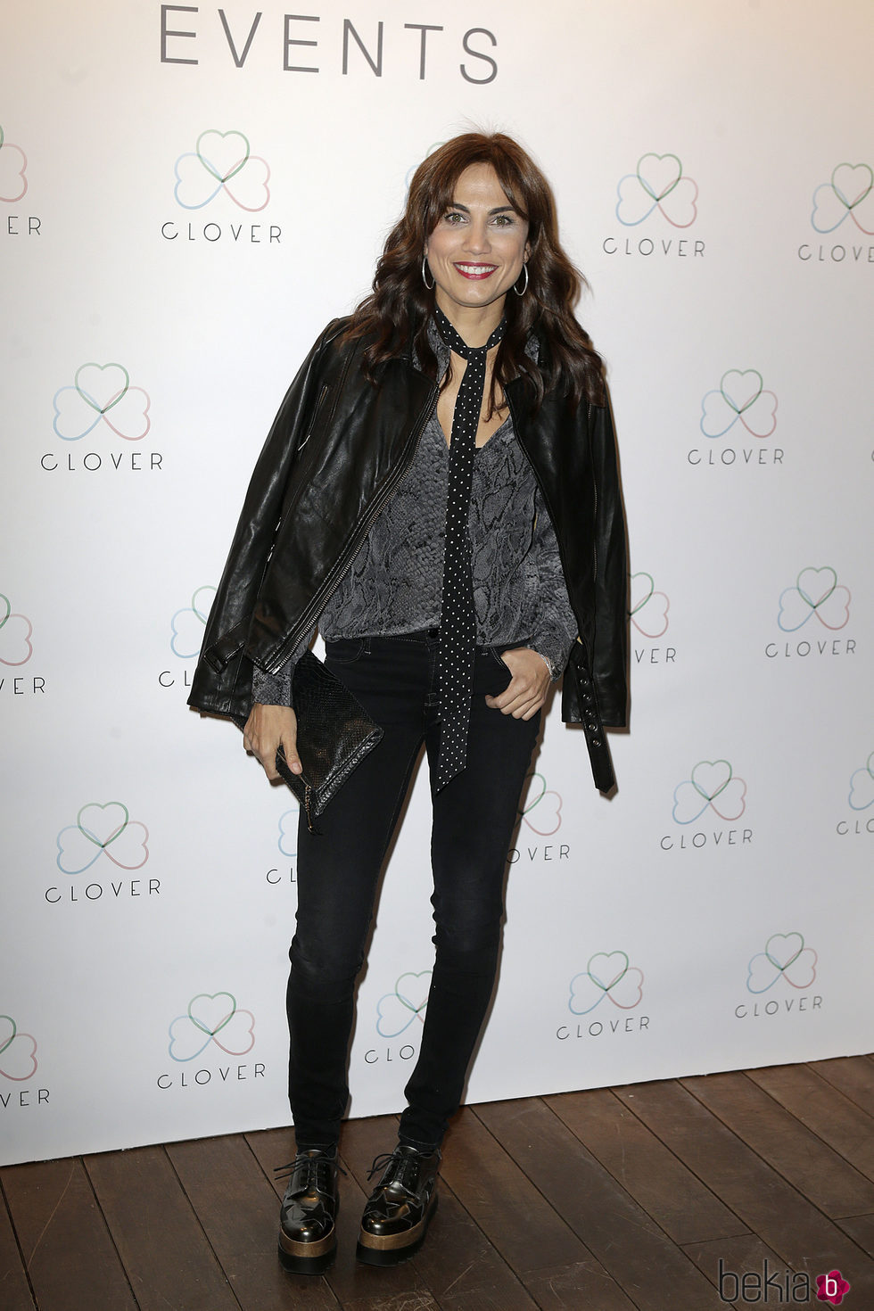 Toni Acosta en la presentación de Clover