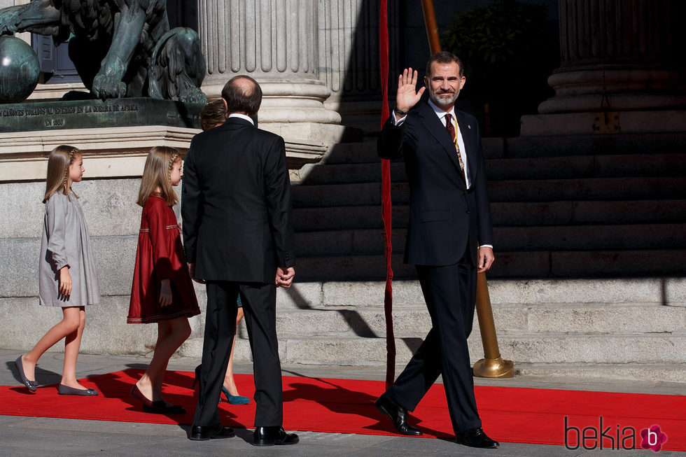 El Rey Felipe en la Apertura de la XII Legislatura