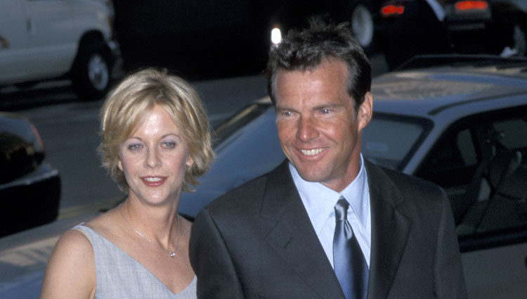 Meg Ryan y Dennis Quaid cuando estuvieron juntos