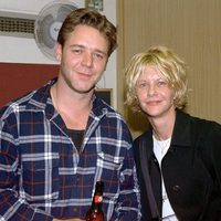 Meg Ryan y Russell Crowe cuando empezaron a salir