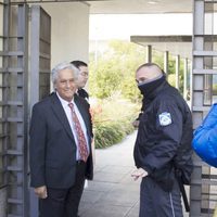 Chiquetete llegando a los Juzgados de lo Penal de Madrid para su juicio contra Raquel Bollo