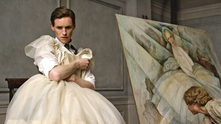 Eddie Redmayne en una escena de 'La chica danesa'