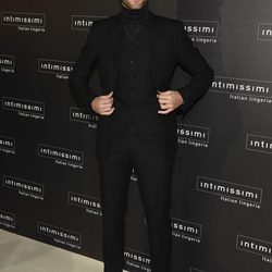 Peter Vives en la fiesta del 20 aniversario de Intimissimi en Madrid