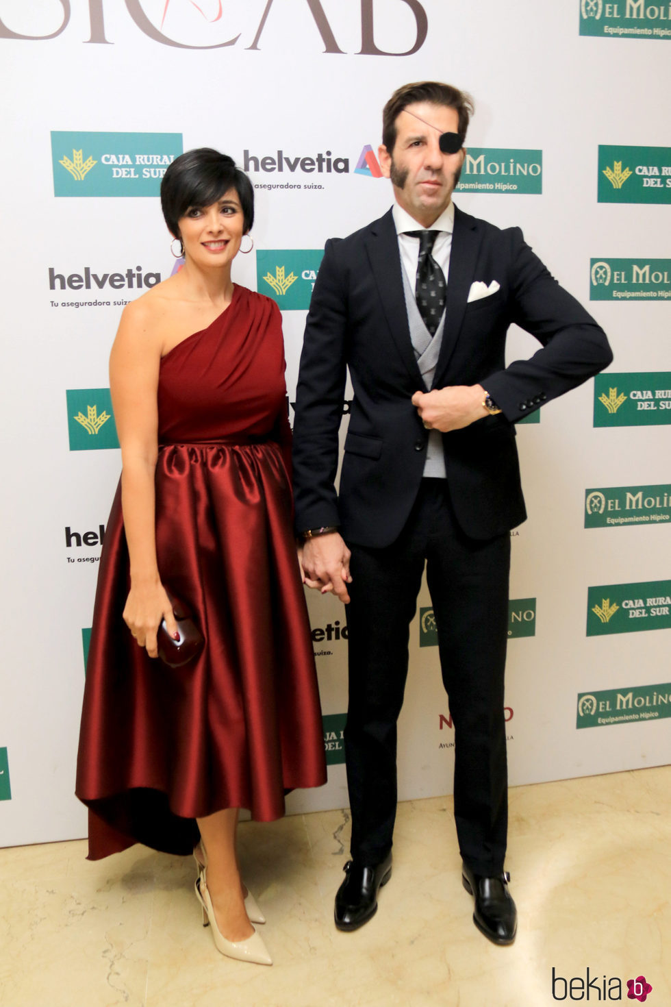 Juan José Padilla y su mujer Lidia Cabello en el SICAB 2016