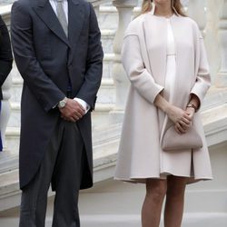 Pierre Casiraghi y Beatrice Borromeo en el Día Nacional de Mónaco 2016