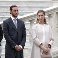 Pierre Casiraghi y Beatrice Borromeo en el Día Nacional de Mónaco 2016