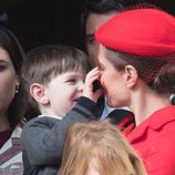 Raphaël Elmaleh juega con Carlota Casiraghi en el Día Nacional de Mónaco 2016