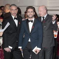 Pelayo Díaz y Sebastián Ferraro en la Gala Sida 2016