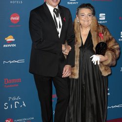 Boris Izaguirre y Elena Benarroch en la Gala Sida 2016