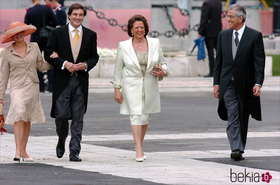 Rita Barberá en la boda de los Reyes Felipe y Letizia