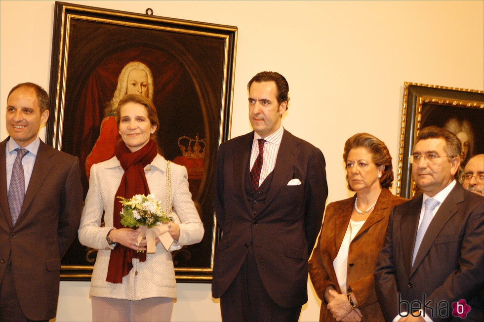 Francisco Camps, la Infanta Elena, Jaime de Marichalar y Rita Barberá