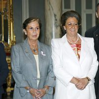 Lina Morgan, Rita Barberá y José Coronado