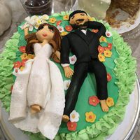 Tarta de bodas de Sofia Vergara y Joe Manganiello