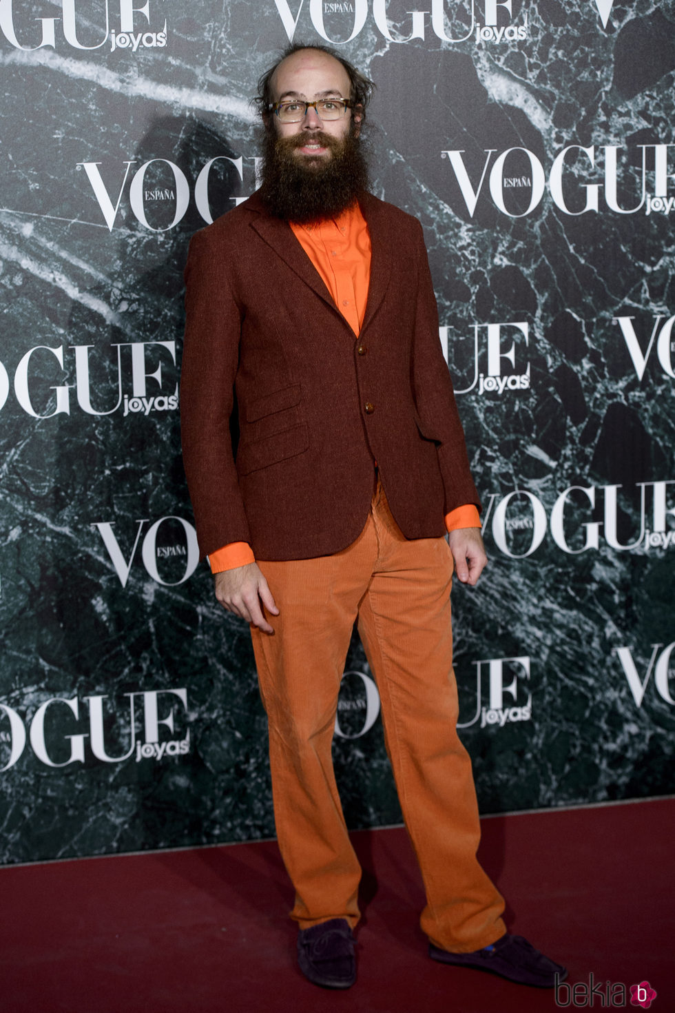 Tristán Ramírez en la entrega de los Premios Vogue Joyas 2016