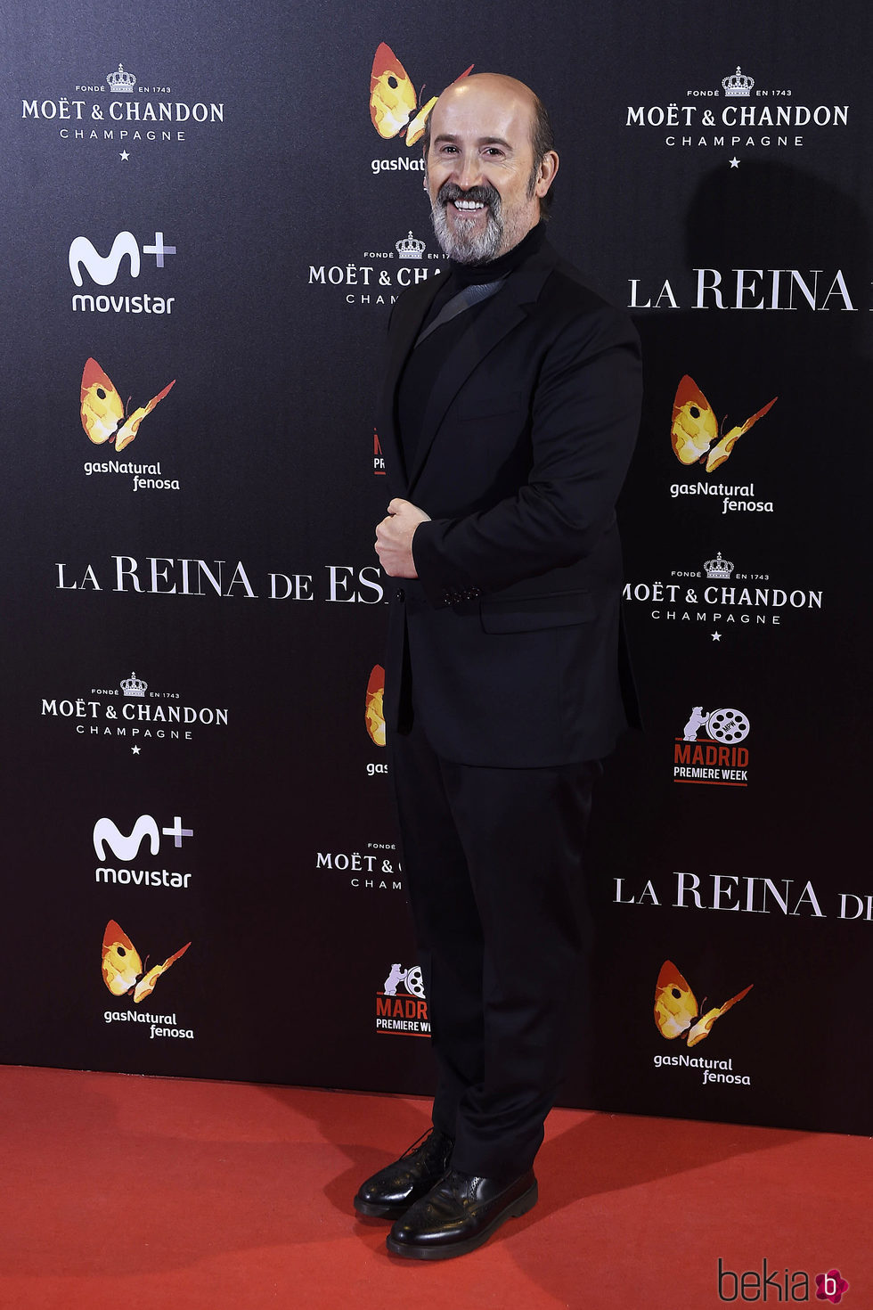 Javier Cámara en la premiere de 'La Reina de España' en Madrid