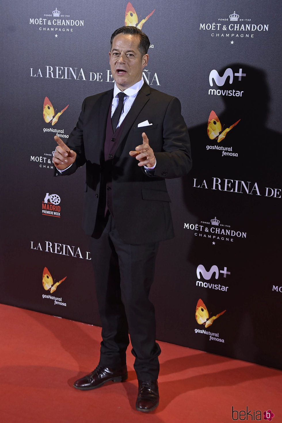 Jorge Sanz en la premiere de 'La Reina de España' en Madrid