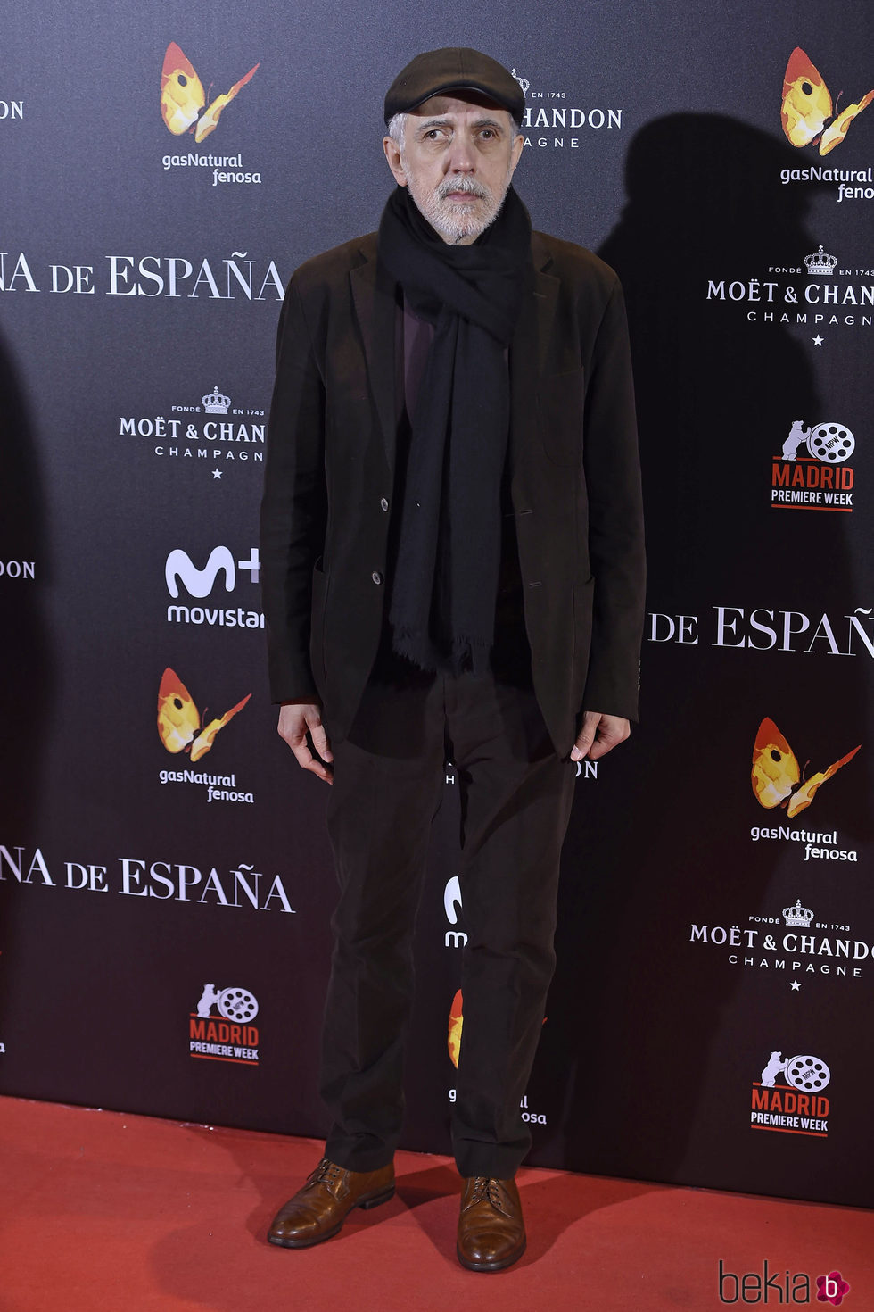 Fernando Trueba en la premiere de 'La Reina de España' en Madrid