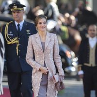 La Reina Letizia llega a Oporto para su Visita de Estado a Portugal