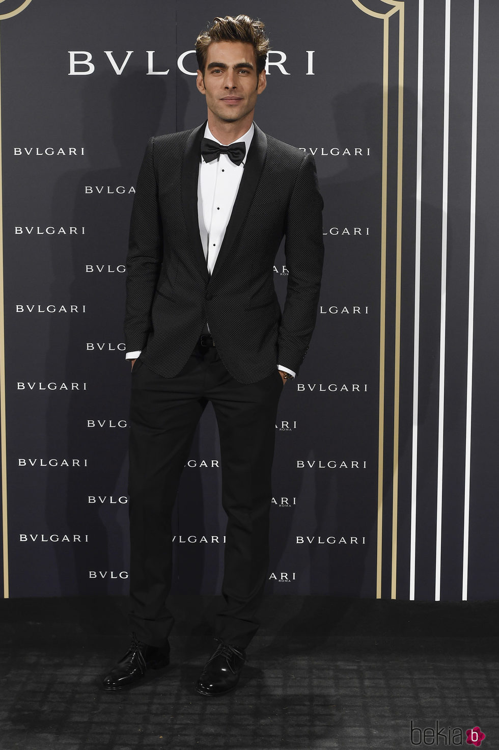 Jon Kortajarena en un evento con motivo de 'Bulgari y Roma'