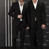 Pelayo Díaz y Sebastián Ferraro en un evento con motivo de 'Bulgari y Roma'