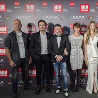 Miembros del equipo de 'La que se avecina' en los Premios MiM 2016