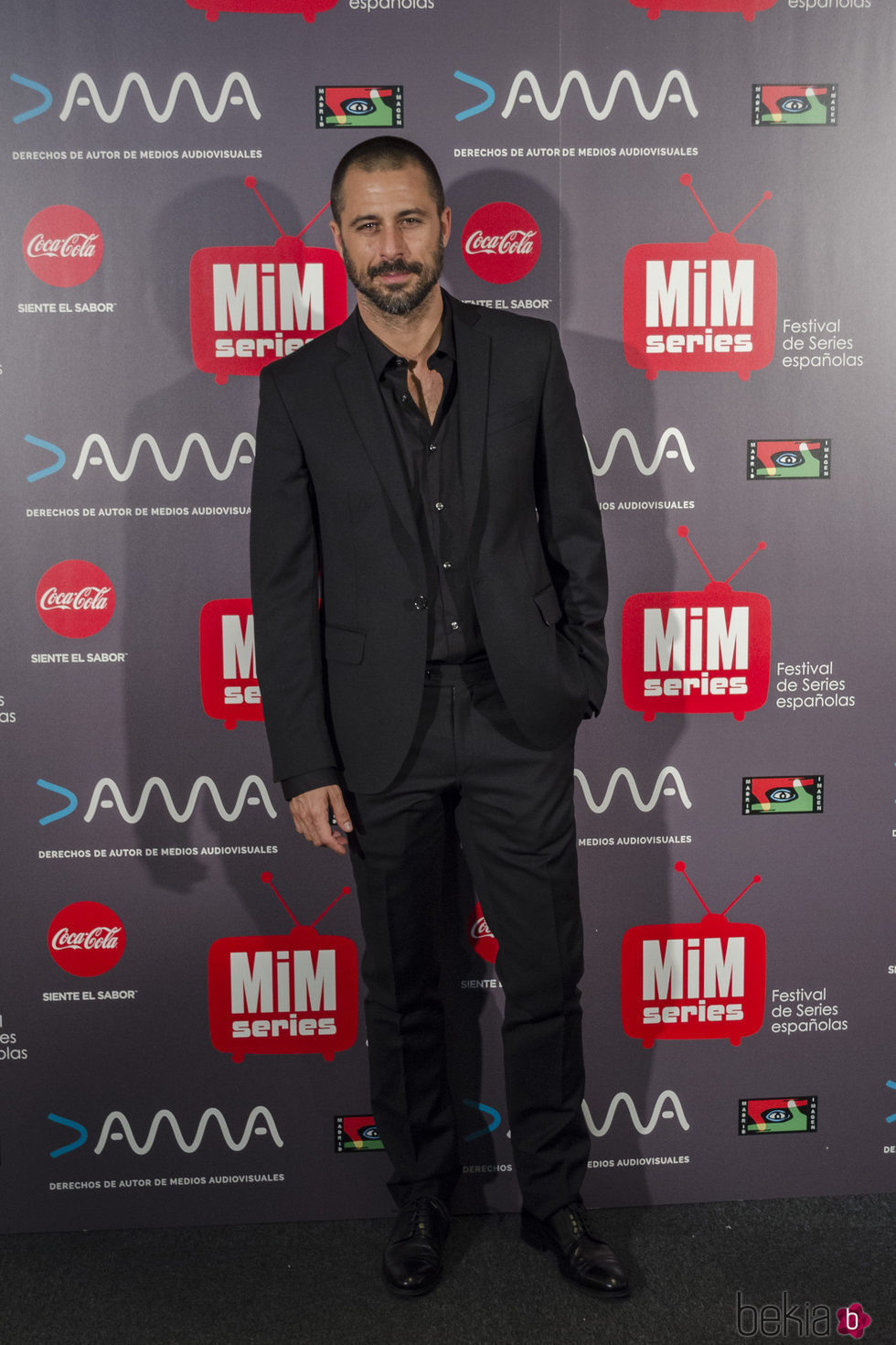 Hugo Silva en los Premios MiM 2016