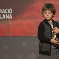 Milan Piqué en la gala del Mejor Jugador Catalán