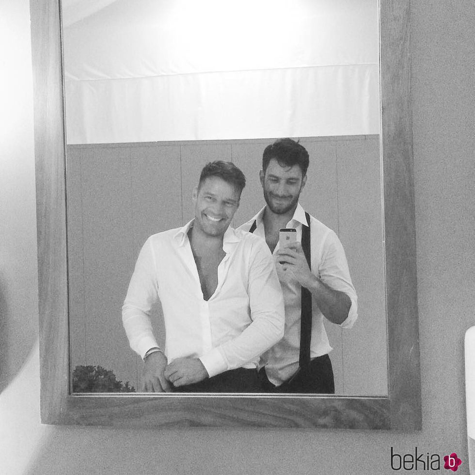 Ricky Martin y su novio Jwan Yosef