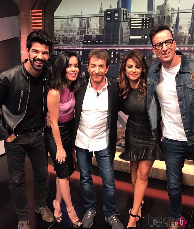 Los actores de 'Un paso adelante' en su visita  a 'El Hormiguero'