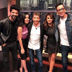 Los actores de 'Un paso adelante' en su visita  a 'El Hormiguero'