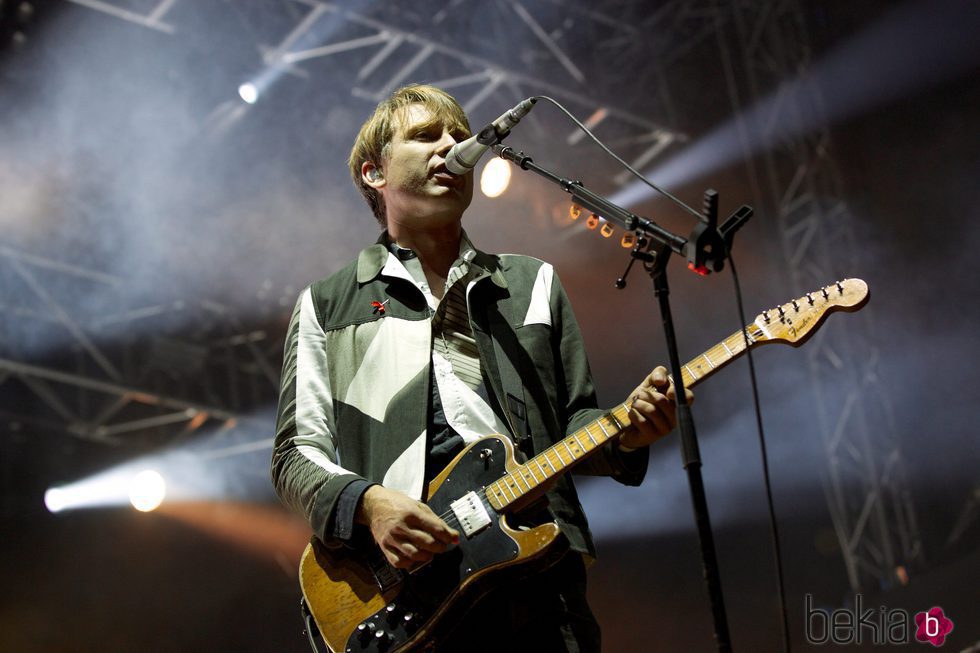 Alex Kapranos, de Franz Ferdinand, en el Pstereo Festival