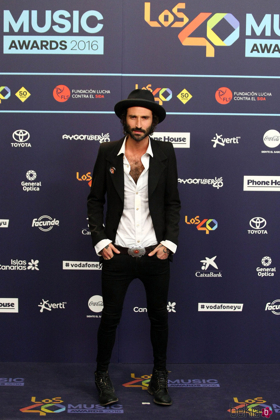 Leiva en Los40 Music Awards 2016