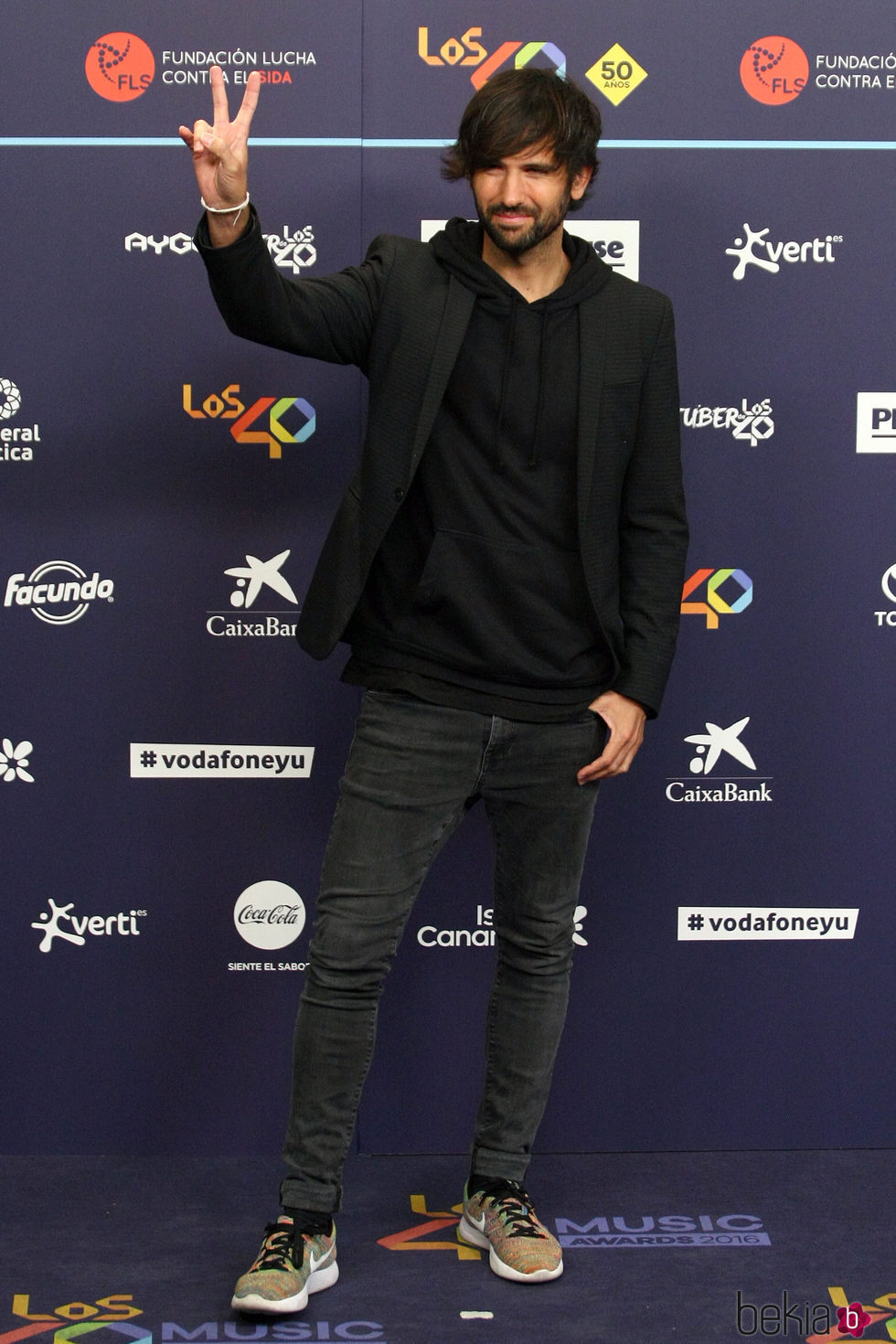 David Otero en Los40 Music Awards 2016