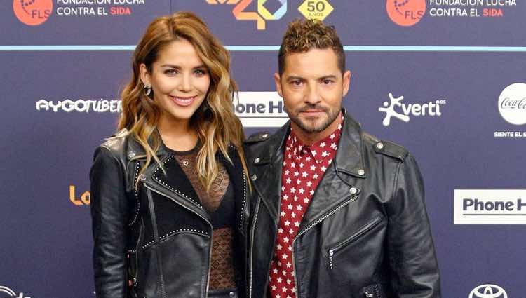 David Bisbal y Rosanna Zanetti en Los40 Music Awards 2016