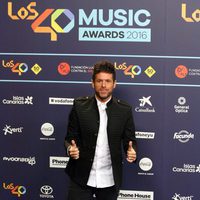 Pablo López en Los40 Music Awards 2016