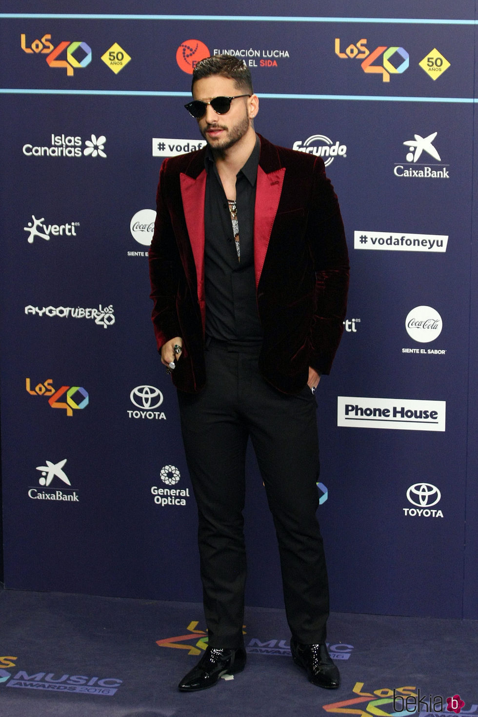 Maluma en Los40 Music Awards 2016