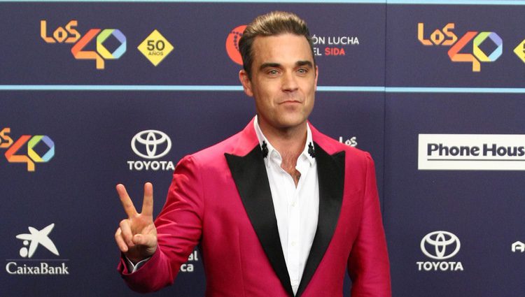 Robbie Williams en Los40 Music Awards 2016