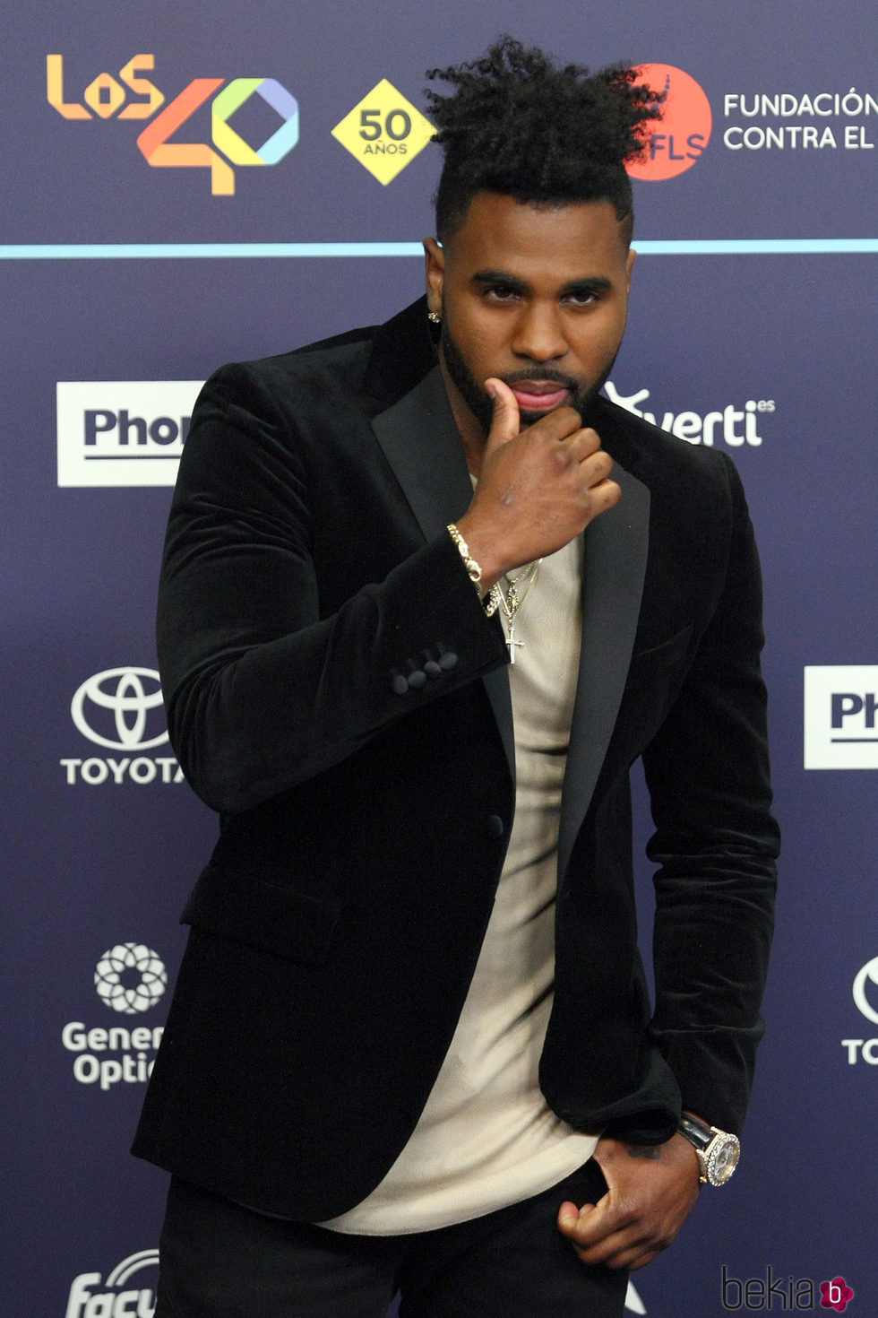 Jason Derulo en Los40 Music Awards 2016