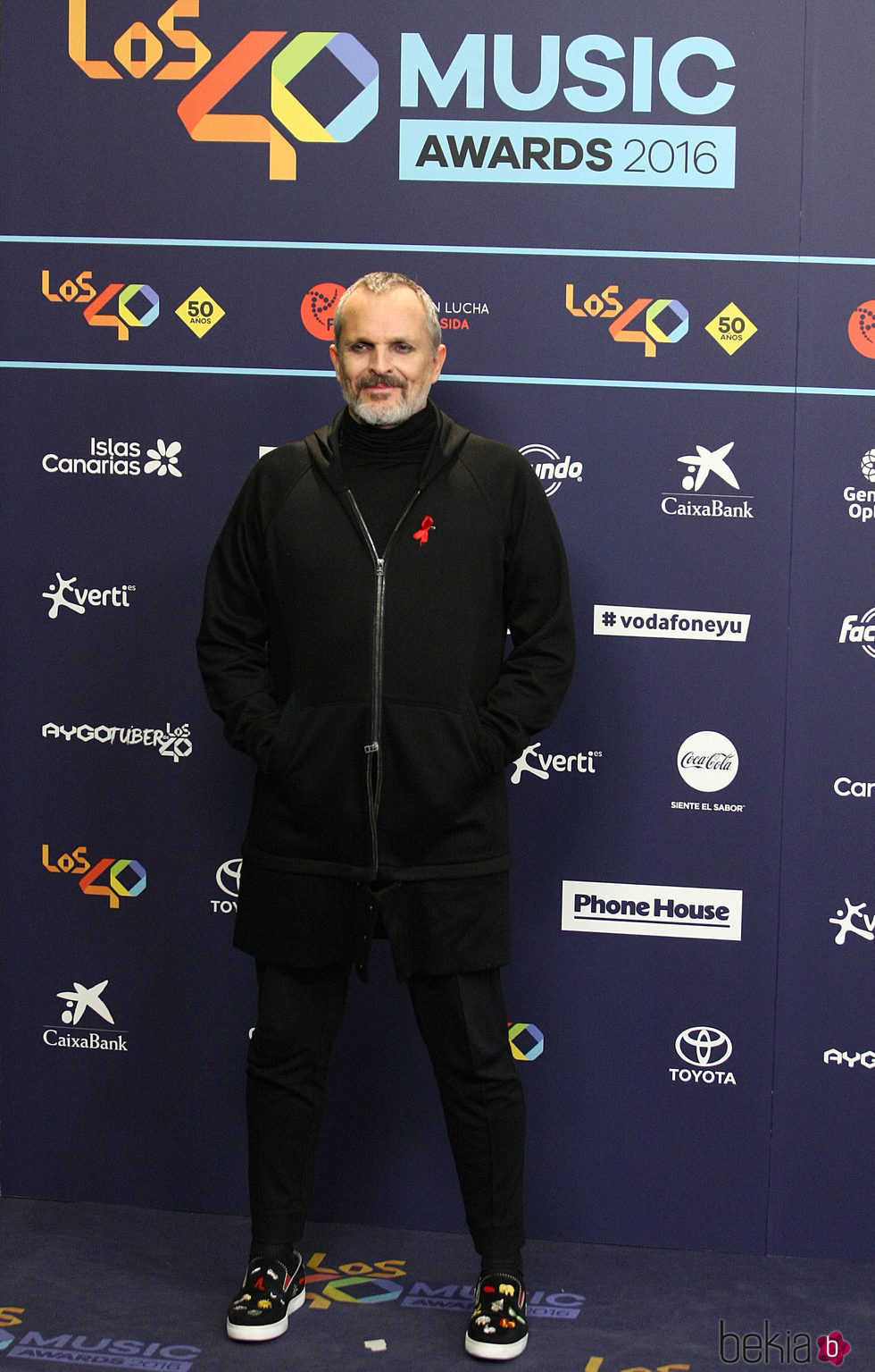 Miguel Bosé en Los40 Music Awards 2016