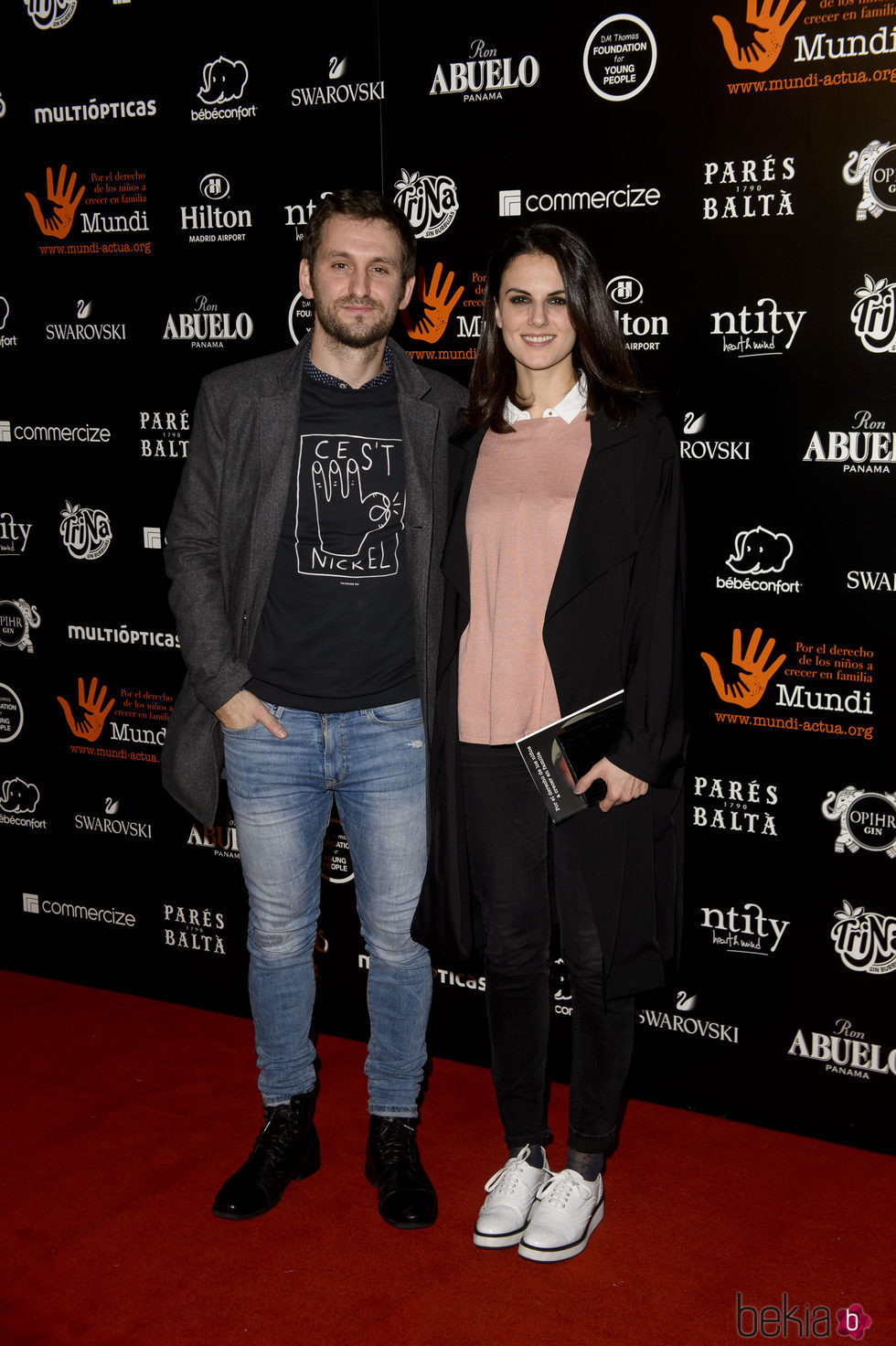 Raúl Arévalo y Melina Matthews en la Gala Benéfica Mundi 2016