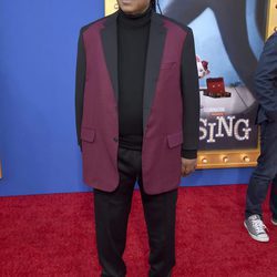 Stevie Wonder en la premiere de 'Sing'