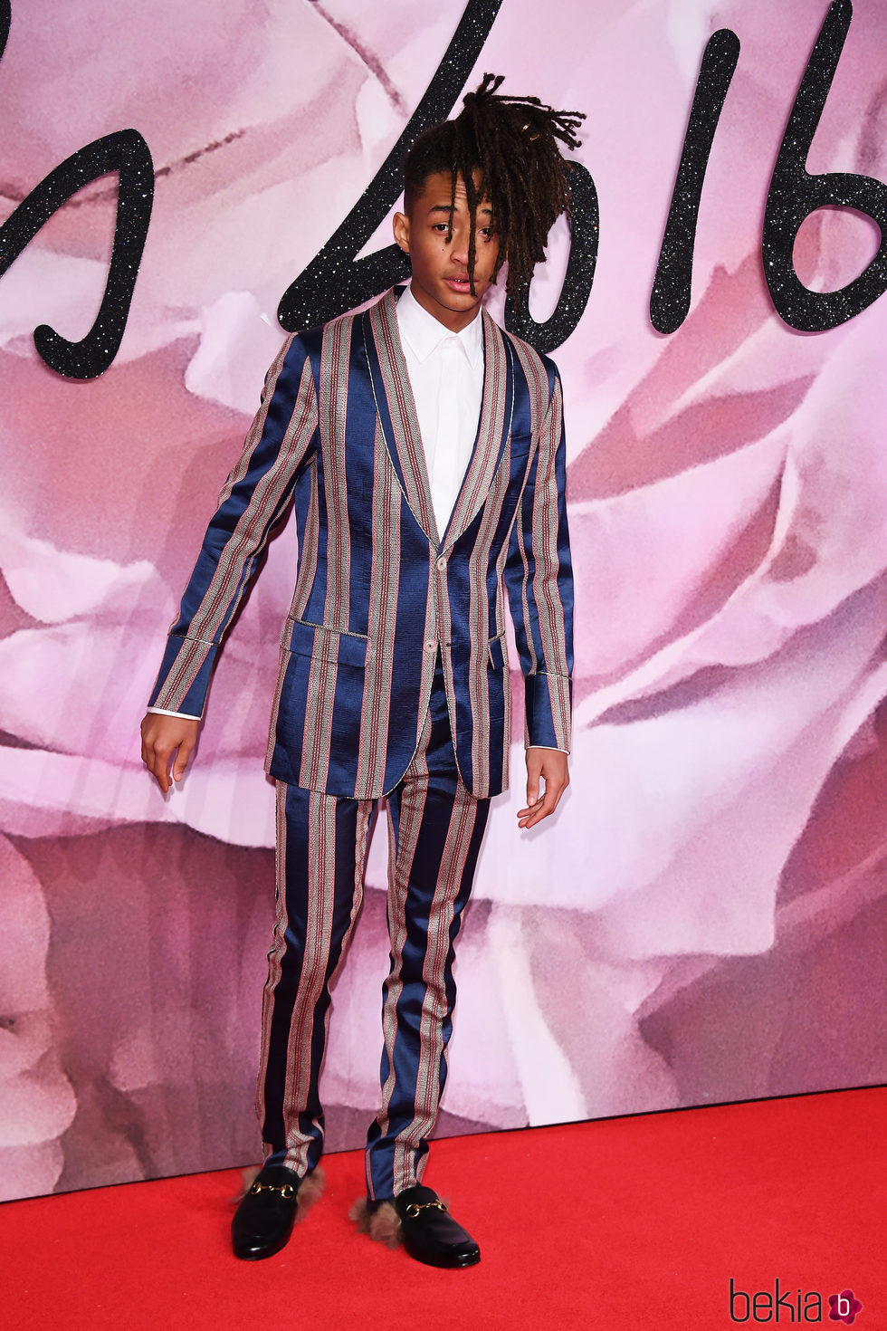 Jaden Smith en los British Fashion Awards 2016