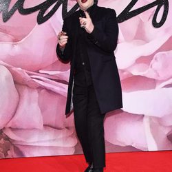 Marilyn Manson en los British Fashion Awards 2016