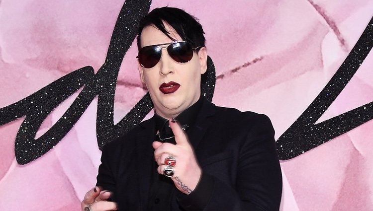 Marilyn Manson en los British Fashion Awards 2016