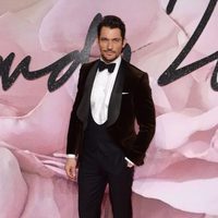 David Gandy en los British Fashion Awards 2016