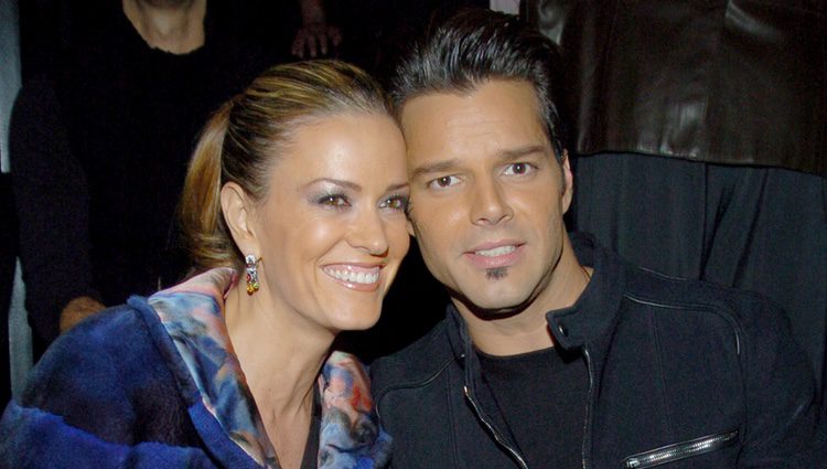 Ricky Martin junto a Rebecca de Alba