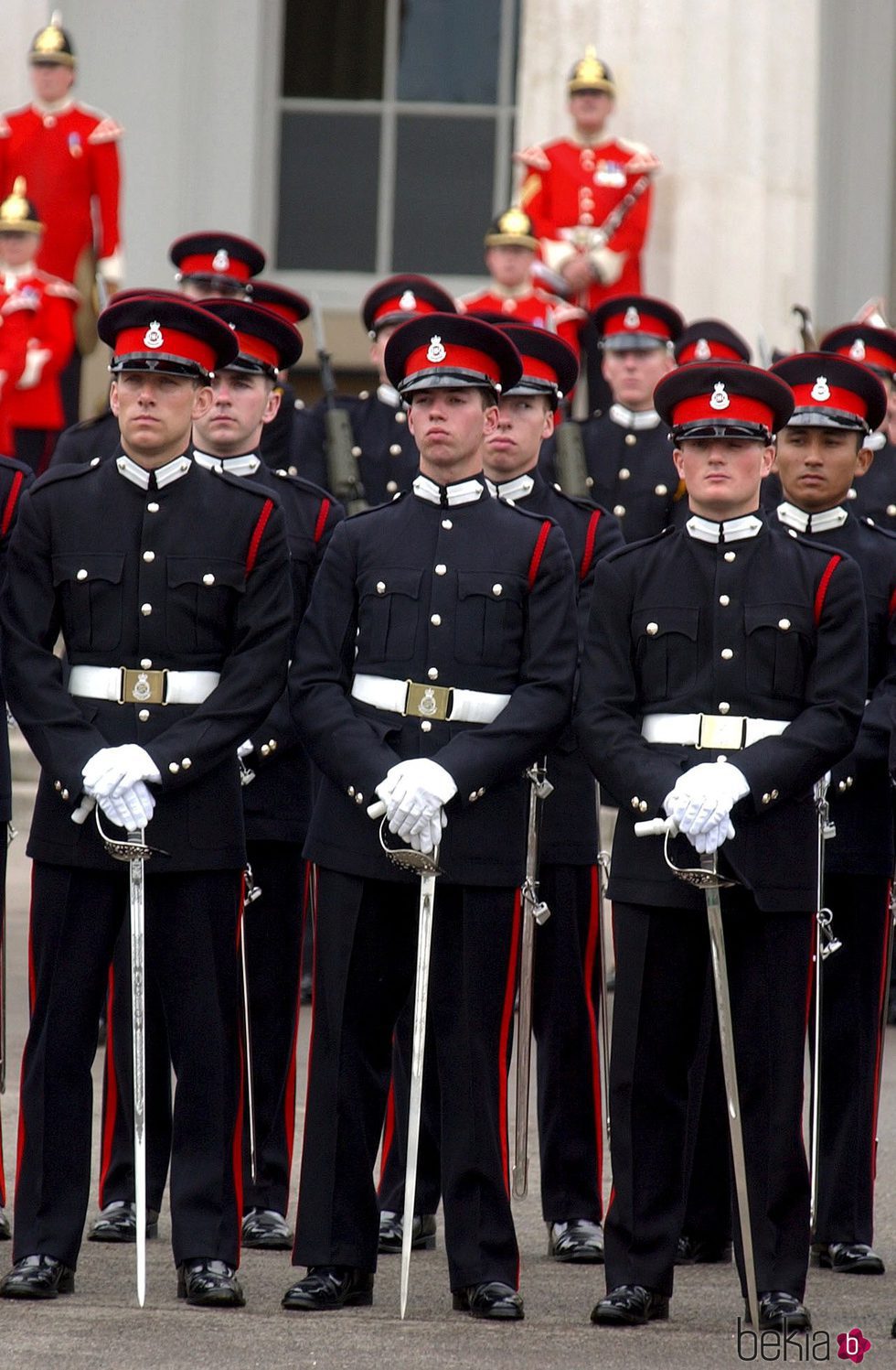 Guillermo de Luxemburgo en la Academia de Sandhurst