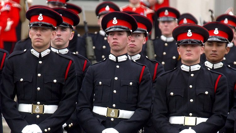 Guillermo de Luxemburgo en la Academia de Sandhurst