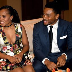 Kerry Washington reaparece junto a su marido  Nnamdi Asomugha tras ser padres